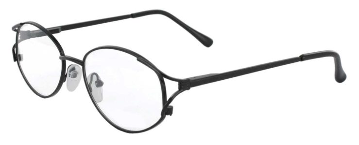 Prescription Glasses Model 7704-BLACK-45