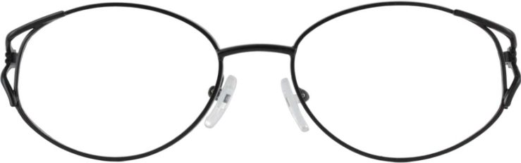 Prescription Glasses Model 7704-BLACK-FRONT