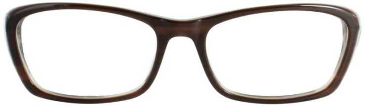 Prescription Glasses Model DC105-BROWN-FRONT