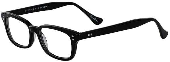 Prescription Glasses Model GEEK119L-BLACK-45