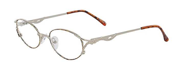 Prescription Glasses Model LILAC-DEMI-AMBER-45