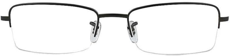 Ray-Ban Prescription Glasses Model RB8692-GUNMETAL-FRONT