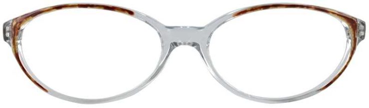 Prescription Glasses Model UL90-BROWN-FRONT