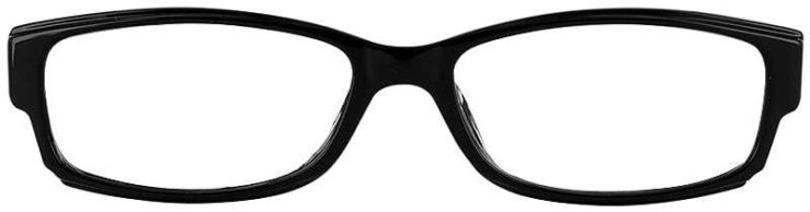 Prescription Glasses Model US70-BLACK-FRONT