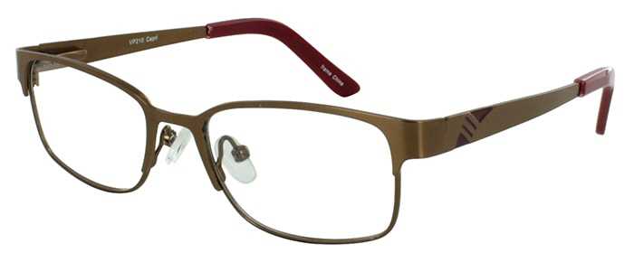 Prescription Glasses Model VP210-BROWN-45
