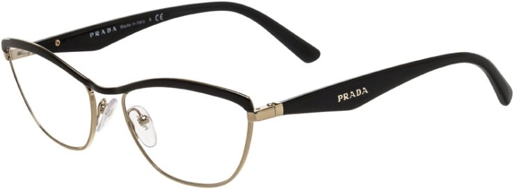 Prada Prescription Glasses Model VPR55R-QE3-101-45