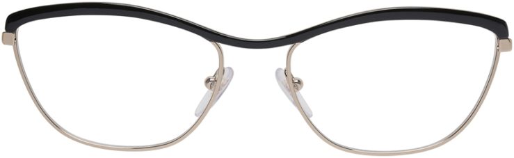 Prada Prescription Glasses Model VPR55R-QE3-101-FRONT