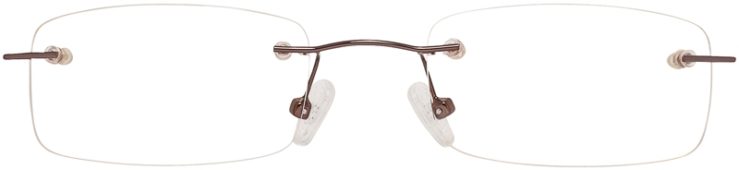 Prescription Glasses Model 3918-Brown-FRONT
