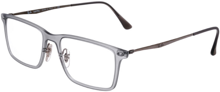 PRESCRIPTION-GLASSES-MODEL-RAY-BAN-LIGHTRAY-RB-7050-CLEAR-GREY-45