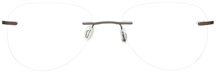 prescription-glasses-model-CAPRI-SL-802-Gunmetal-Silver-FRONT