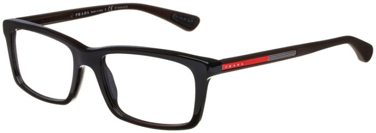 prescription-glasses-model-Prada-VPS-02C-Matte-Brown-45