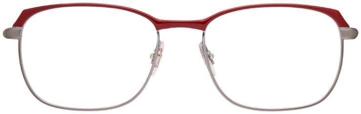 prescription-glasses-model-Ray-Ban-RX6420-Red-Gunmetal-FRONT
