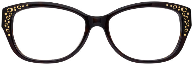 prescription-glasses-model-Coach-HC6076-Dark-Tortoise-FRONT