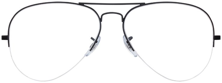 prescription-glasses-model-Ray-Ban-RB6589-Black-FRONT