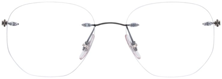 prescription-glasses-model-Ray-Ban-RB8754-Gunmetal-FRONT