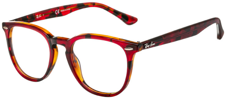 prescription-glasses-model-Ray-Ban-RB7159-Red-Havana-45