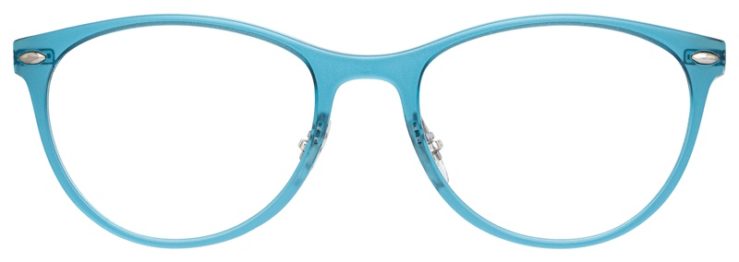 prescription-glasses-model-Ray-Ban-RB7160-Teal-FRONT
