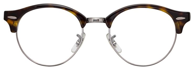 prescription-glasses-model-Ray-Ban-RB4246V-Yellow-Tortoise-FRONT