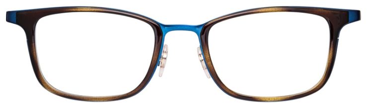 prescription-glasses-model-Ray-Ban-RB6373M-Tortoise-Blue-FRONT