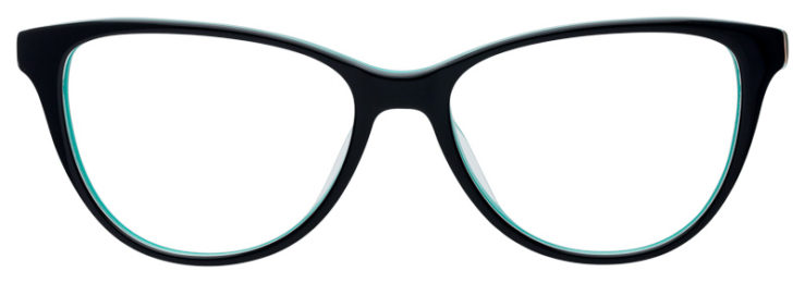 prescription-glasses-model-Calvin-Klein-Ck19516-Black-Teal-FRONT