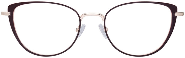 prescription-glasses-model-DC204-color-BURGUNDY-FRONT