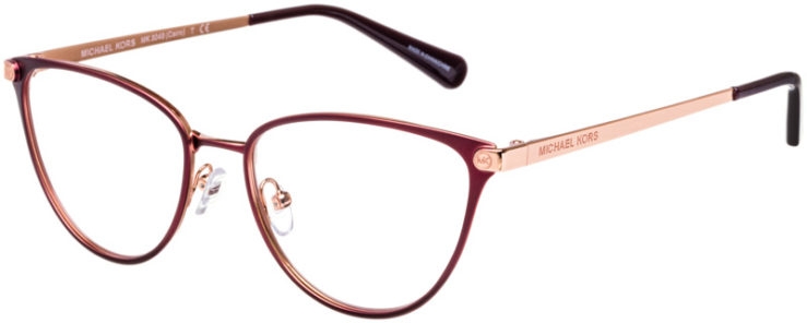 prescription-glasses-model-Michael-Kors-MK3049-Cairo-Matte-Cordovan-45