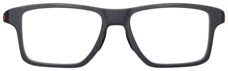 prescription-glasses-model-Oakley-Chamfer-Squared-Satin-Light-Steel-FRONT