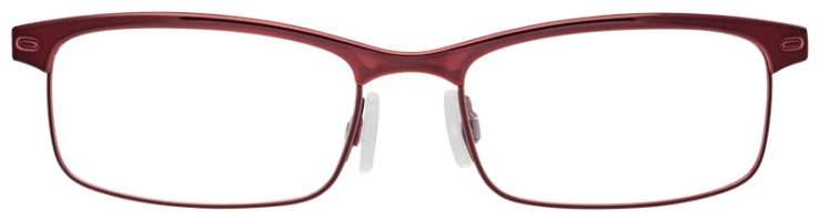 prescription-glasses-model-Oakley-Taxed-Red-FRONT