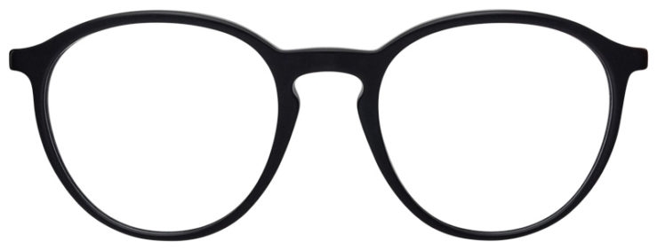 prescription-glasses-model-Prada-VPR-13T-Matte-Black-FRONT