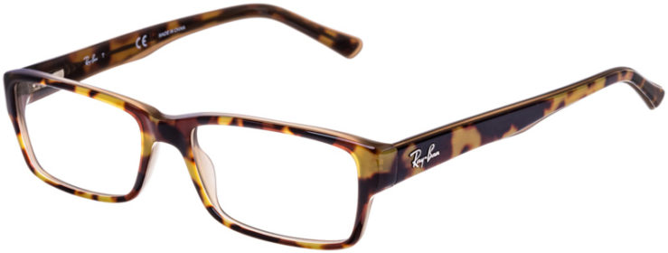 prescription-glasses-model-Ray-Ban-RX5169-Yellow-Havana-45