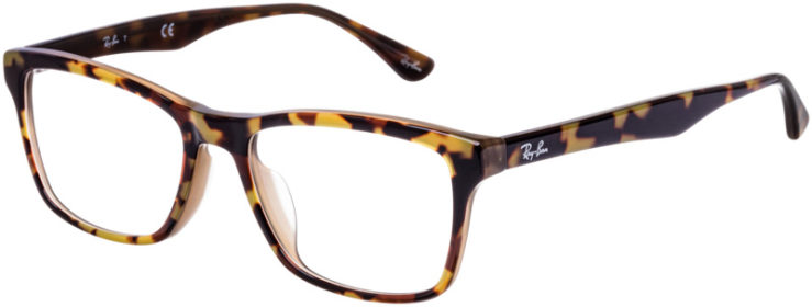 prescription-glasses-model-Ray-Ban-RX5279F-Yellow-Havana-45