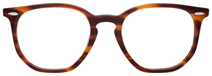 prescription-glasses-model-Ray-Ban-RX7151F-Havana-Brown-FRONT
