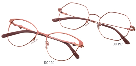 pink prescription glasses