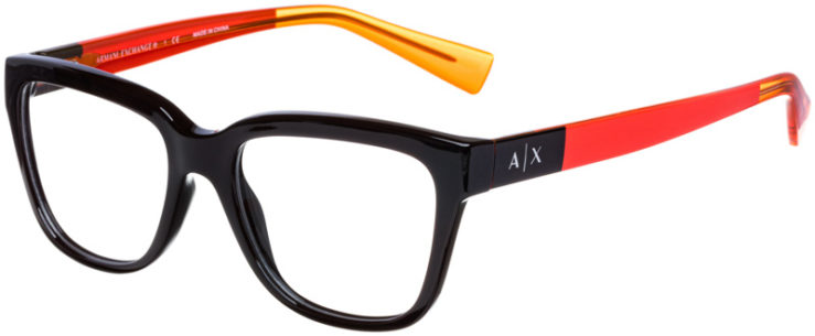prescription-glasses-model-Armani-Exchange-AX3036-Brown-45