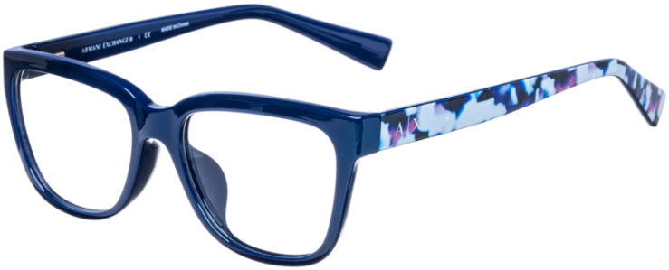 prescription-glasses-model-Armani-Exchange-AX3036F-Blue-45