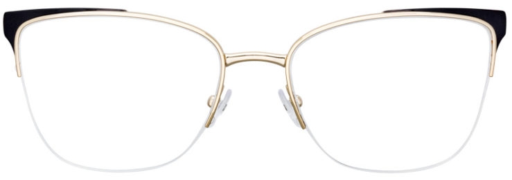 prescription-glasses-model-Michael-Kors-MK3044B-Odessa-Gold-Black-FRONT