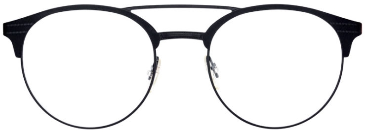 prescription-glasses-model-Ray-Ban-RX3545V-Matte-Black-FRONT