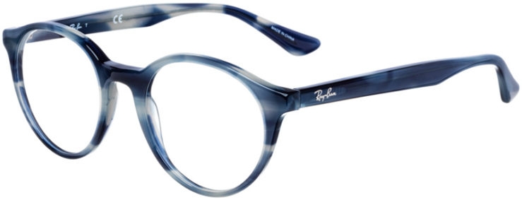prescription-glasses-model-Ray-Ban-RX5361-Blue-Havana-45