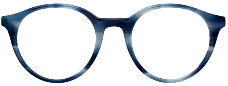 prescription-glasses-model-Ray-Ban-RX5361-Blue-Havana-FRONT