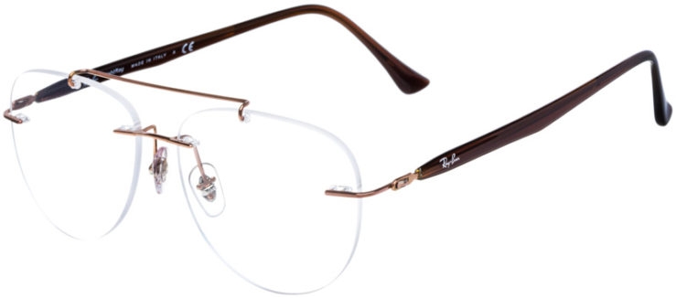 prescription-glasses-model-Ray-Ban-RX8749-Rose-Gold-45