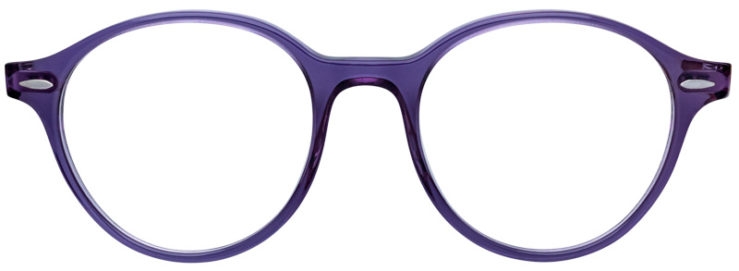 prescription-glasses-model-Ray-Ban-rx7118-Clear-Purple-FRONT