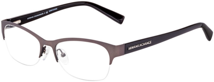 prescription-glasses-model-Armani-Exchange-AX1016-Gunmetal-Black-45