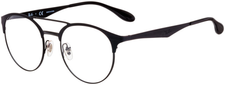 prescription-glasses-model-Ray-Ban-RB3545V-Matte-Black-45
