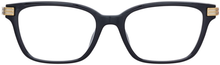 prescription-glasses-model-Tory-Burch-TY4007U-Black-Gold-FRONT