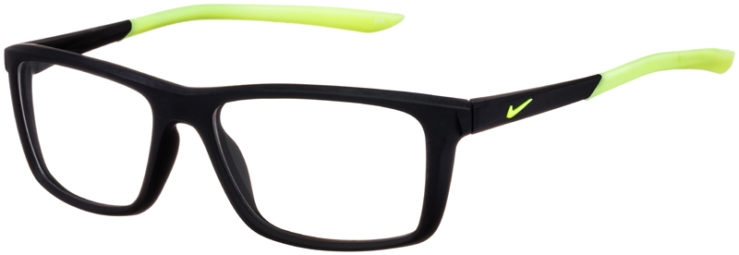 prescription-glasses-model-Nike-5040-color-Matte-Black-Volt-45