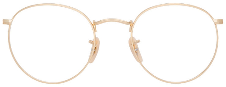 prescription-glasses-model-Ray-Ban-RB3447v-color-Gold-FRONT