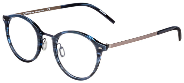 prescription-glasses-model-Flexon-FL2024-Striped-Blue-45