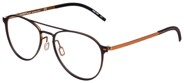 prescription-glasses-model-Flexon-FL2028-Black-Bronze-45