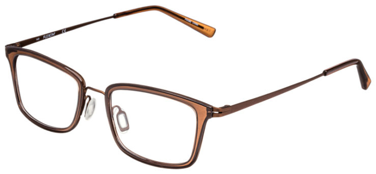 prescription-glasses-model-Flexon-FL3022-Clear-Brown-45