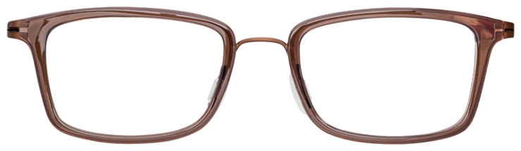 prescription-glasses-model-Flexon-FL3022-Clear-Brown-FRONT